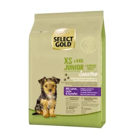 Select Gold Sensitive Junior XS jagnjetina, losos in krompir 1kg