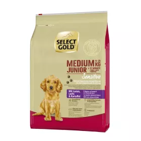 Select Gold Sensitive Junior Medium jagnjetina, losos in krompir