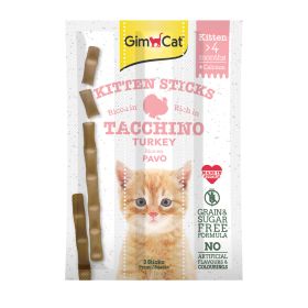 Gimcat Priboljšek Kitten Sticks z puranom in kalcijem 3*3 g