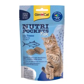 Gimcat Priboljšek Nutri Pockets riba z tunom 60 g