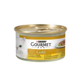 Gourmet Gold govedina/piščanec 85 g