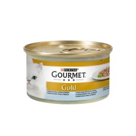Gourmet Gold morska riba/špinača 85 g