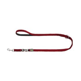 Hunter povodec nastavljiv za pse Hilo 20 mm/200 cm rdeča