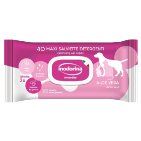 Inodorina Refresh Aloe Vera vlažni robčki 40 kos