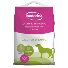 Inodorina Training Pads Flower parfume plenične podloge 60x60 10 ko
