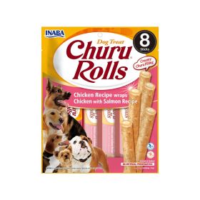 Churu Priboljšek Rolls piščanec i losos 8x12 g
