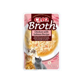 Ciao Cat juha piščanec in losos 40 g
