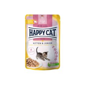 Happy Cat Kitten&Junior Perutnina v omaki 85 g vrečka