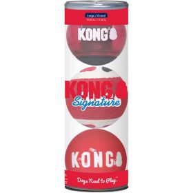 Kong igrača za pse Signature Balls L 3 kos