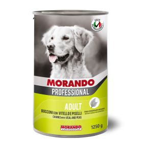 Morando Professional Adult komadići teletina in grah, konzerva