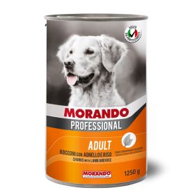 Morando Professional Adult komadići jagnjetina in riž, konzerva