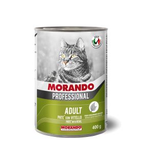 Morando Professional Cat Prof Adult Pate Teletina 400g konzerva