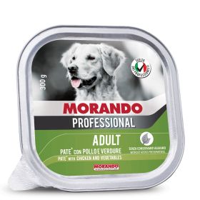 Morando Professional Prof Adult Pate Piščanec in zelenjava 300g alu-pak