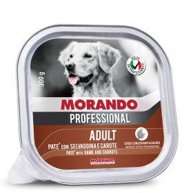 Morando Professional Prof Adult Pate Divjačina in korenje 300g alu-pak