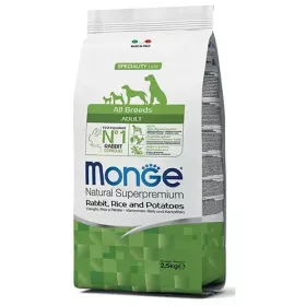 Monge dog Zajec z Rižem in Krompirjem 2,5 kg