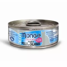 MONGE cat Delicate Piščanec/lignji 80 g