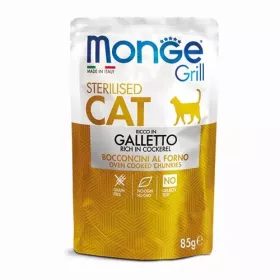 MONGE cat Grill Sterilised Petelin 85 g