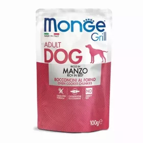 MONGE dog Grill Govedina 100 g vrečka