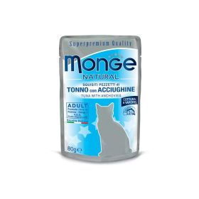 Monge Cat Natural tuna in Inčuni 80 g