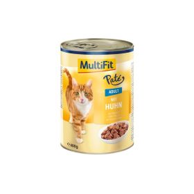 MultiFit Cat Pate Adult Piščanec 400g konzerva