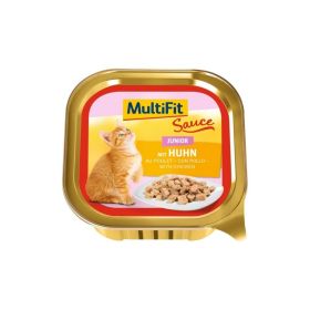 MultiFit Cat Ragout Junior Piščanec 100g ALU-pak