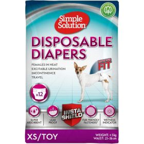 Simple Solution plenične hlačke za pse Disposable Diapers