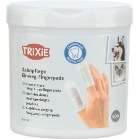 Trixie Čistilni naprstniki za zobe 50 kos
