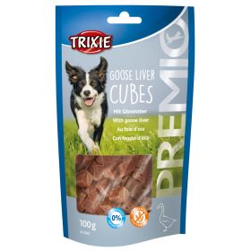 Trixie Priboljšek Premio Goose Liver cubes 100 g