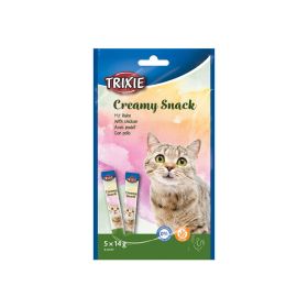Trixie Priboljšek za mačke Creamy Snack z piščanec 5x14 g