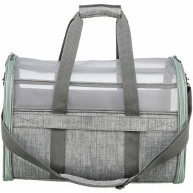 Trixie Prenosna torba Dillon 33×32×54 cm siva/mint
