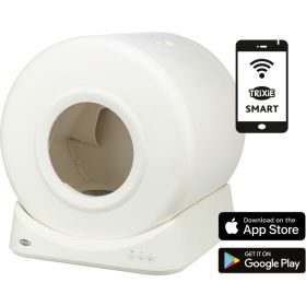 Trixie samočistilni smart WC za mačke bel