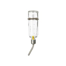 Trixie Glodalec Napajalnik steklo z vzmetnim/žičnim držalom 250 ml