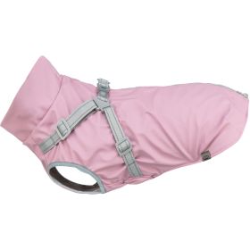 Trixie dežni plašč za pse Pontis z oprsnico XXS roza, 24 cm