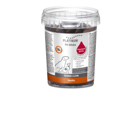 Platinum priboljšek za pse Fit-Sticks perutnina in jagnjetina 300 g