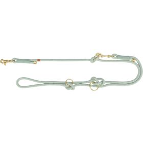 Trixie nastavljiv pasji povodec Soft Rope, zelena/mint