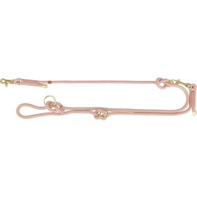 Trixie nastavljiv pasji povodec Soft Rope, roza