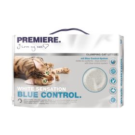 Premiere Cat Posip za mačke White sensation Blue Control 12 l