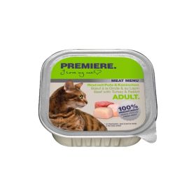Premiere Cat Meat Menu Adult Govedina/Puran/Kunec 100g ALU-pak