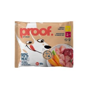 Proof Adult piščanec/govedina v omaki Multipack 4x100 g