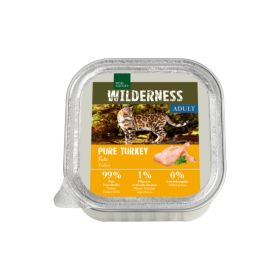 Real Nature Cat Wilderness Adult Pure Turkey puran 100g ALU-pak