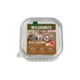 Real Nature Cat Wilderness Kitten Wide Savannah jagnjetina, divja svinja 100g AL