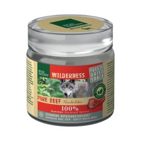 Real Nature Wilderness Priboljšek Freeze Dried Snack Pure Beef goveja jetra 50g