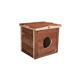 Trixie lesena hiška za glodavce Jerrik 15x14x13 cm