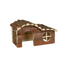 Trixie lesena hiška za glodavce Hanna za morske prašičke 31x19x19 cm