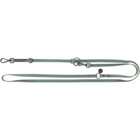 Trixie povodec za pse CityStyle PVC prilagljiv L–XL 2 m/20 mm sivozelena