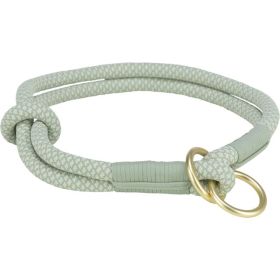 Trixie polzatezna ovratnica za pse Soft Rope zelena/mint