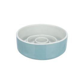 Trixie Posoda za počasno hranjenje keramična 0,9 l/fi-17 cm modra