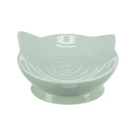 Trixie Posoda za mačke Viviana keramična ovalna 0,15 l/fi-14 cm zelena