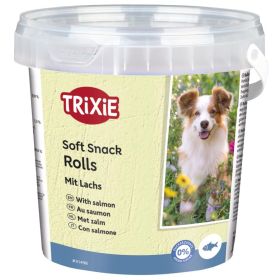 Trixie priboljšek za pse Soft Snack Rolls losos 500 g