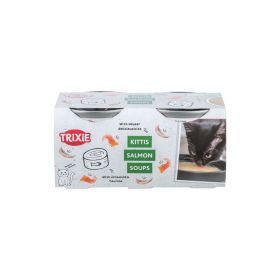 Trixie Mačke juha piščanec in losos 4x80 g